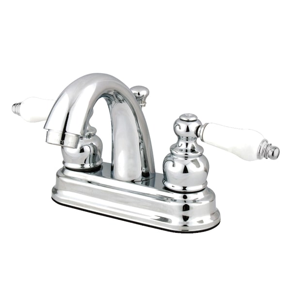 Kingston Brass Restoration, 4" Centerset Bathroom Faucet, Chrome KB5611PL - main